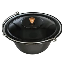 Zománcozott bogrács szettek fedővel