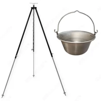 Vas bogrács szettek állvánnyal