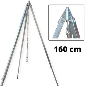 Hotganyzott bogrács állvány 160cm