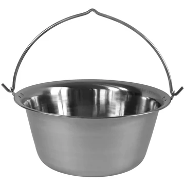 Rozsdamentes 30 literes bogrács