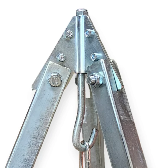 Teleszkópos bogrács állvány 210 cm, horganyzott