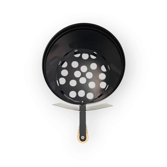 Faszénbegyújtó hordó fekete