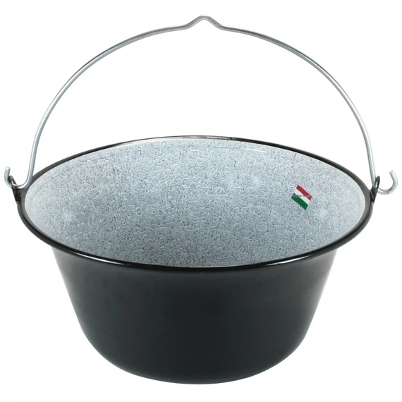 Zománcozott bogrács 14 literes