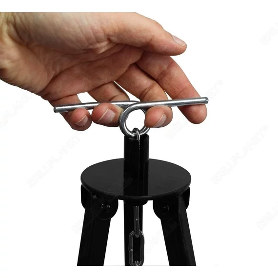 Teleszkópos bogrács állvány 130 cm