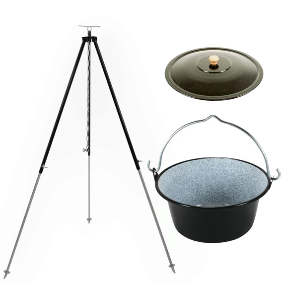 14 literes bogrács szett