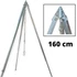 Hotganyzott bogrács állvány 160cm